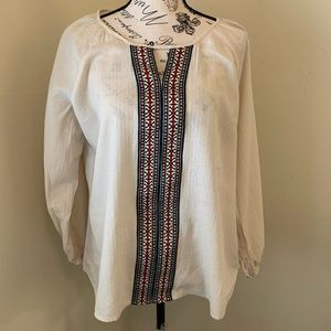 Altar’d State Boho Peasant Top Sz L